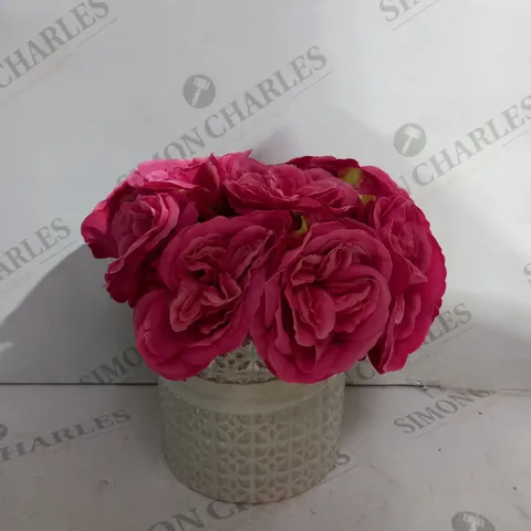 BOXED UNBRANDED FAUX FLORA DECORATION