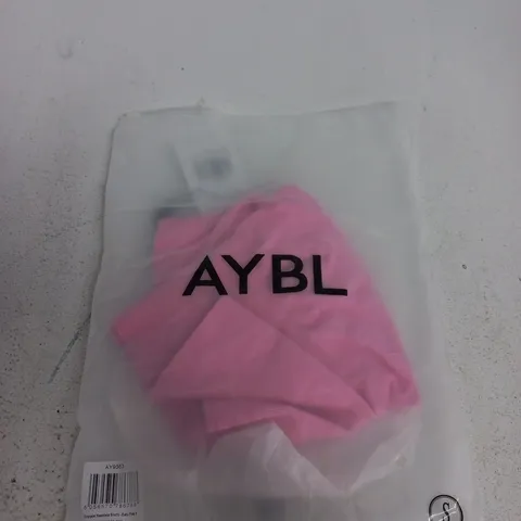 AYBL EMPOWER SEAMLESS SHORTS – BABY PINK, SIZE S