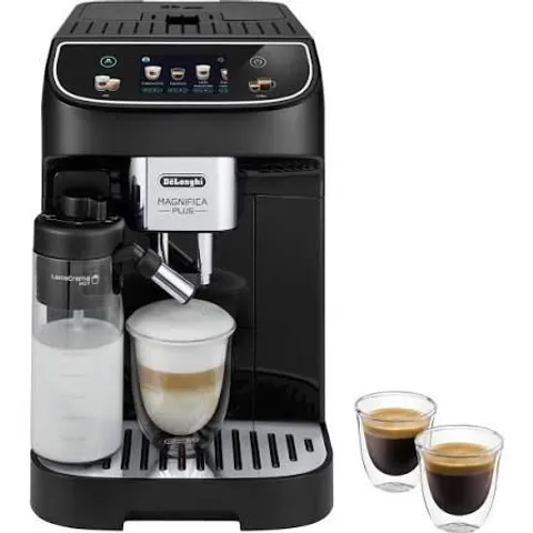 BOXED DĒLONGHI MAGNIFICA PLUS BEAN TO CUP COFFEE MACHINE - BLACK