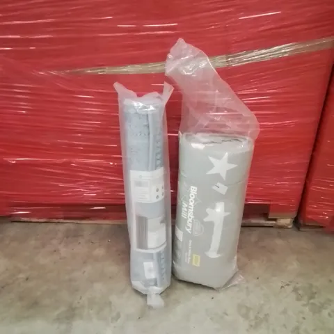 PALLET OF ASSORTED HOUSEHOLD GOODS AND PRODUCTS TO INCLUDE;AREA RUG,NAP MAT