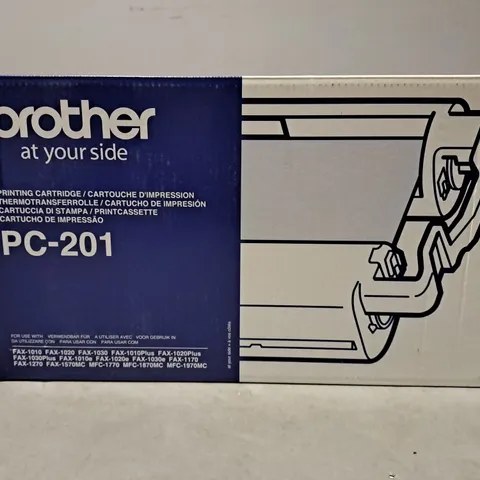 SET OF 2 BROTHER RIBBON CARTRIDGE PC-201