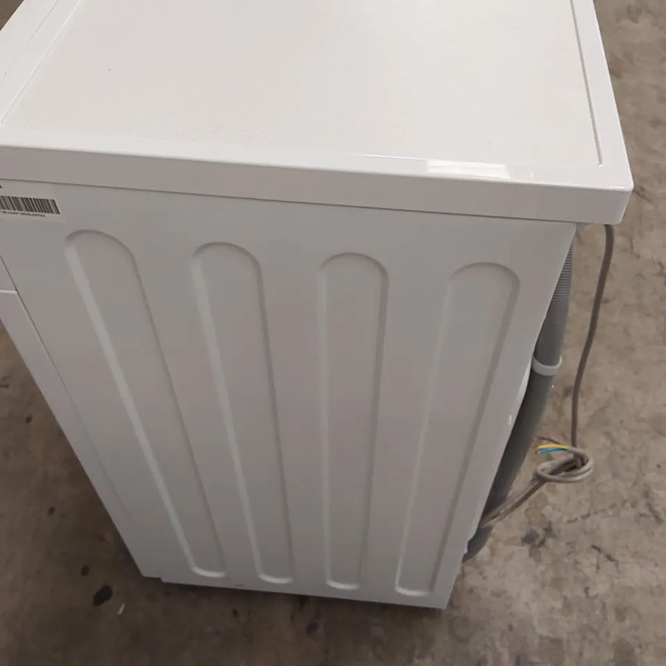 MIDEA MF10EW90BA ENERGY-SAVING FREESTANDING WASHING MACHINE, BLDC MOTOR, BRIGHT LED DISPLAY, STEAM CARE, QUICK WASH, VARIOUS TEMP OPTIONS, PREWASH, 1400 RPM, 9 KG LOAD, WHITE [ENERGY CLASS A]