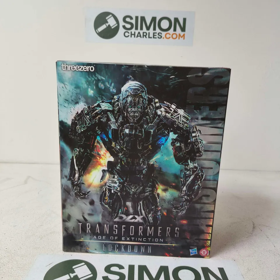 TRANSFORMERS: AGE OF EXTINCTION – LOCKDOWN FIGURE BY THREEZERO (BOXED)