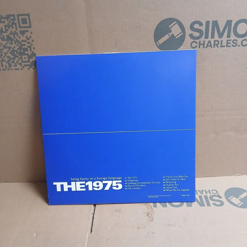 THE 1975 BEING FUNNY IN A FOREIGN LANGUAGE VINYL
