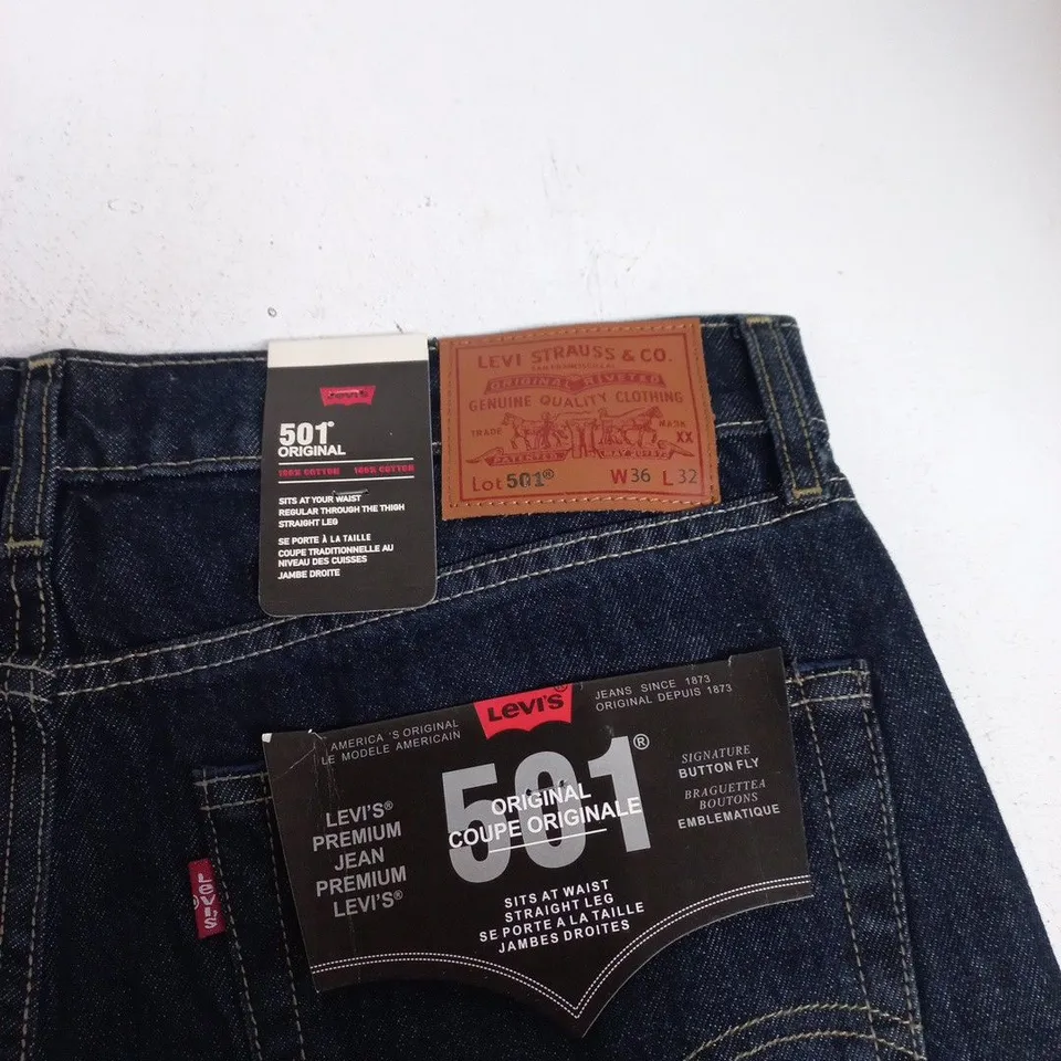 LEVI'S 501 ORIGINAL JEANS – MEN'S, UK 36 WAIST