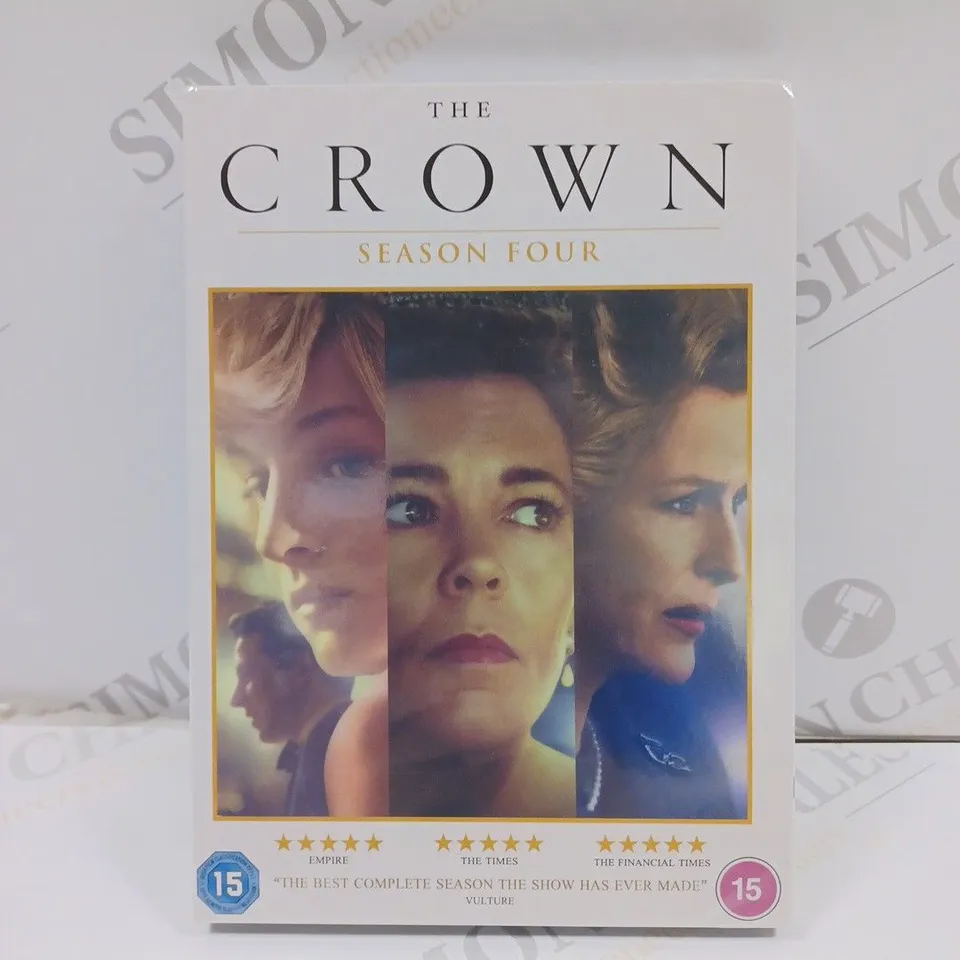 THE CROWN SEASON 4 DVD. 