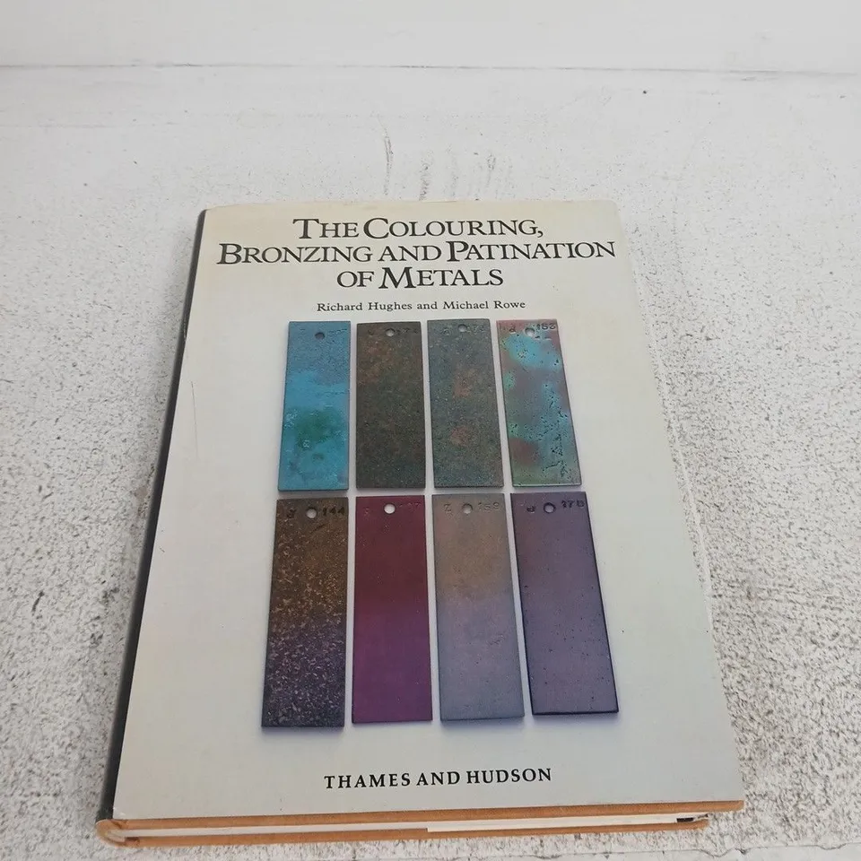 THE COLOURING, BRONZING AND PATINATION OF METALS