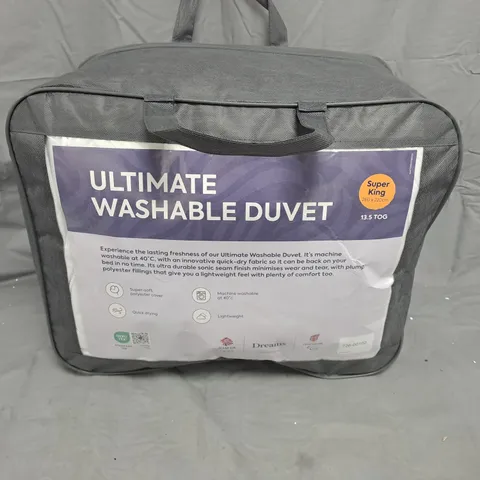 DREAMS ULTIMATE WASHABLE DUVET – SUPER KING (260 X 220 CM) IN CARRY BAG