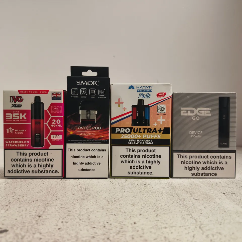 APPROXIAMTELY 20 ASSORTED VAPING PRODUCTS - COLLECTION ONLY