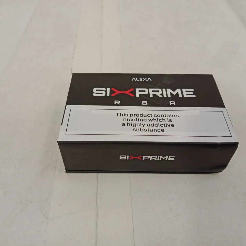 SIXPRIME NICOTINE VAPE POD (ALEXA) – BOXED