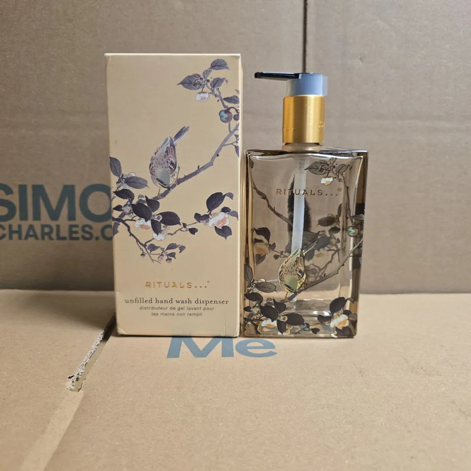 BOXED RITUALS UNFILLED HAND WASH DISPENSER