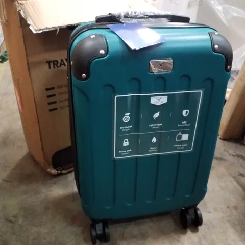 BOXED LUGG LIGHTWEIGHT TRAVEL LUGGAGE - TEAL