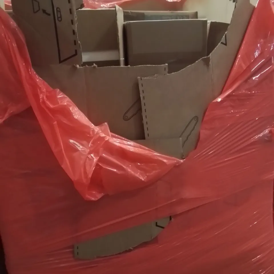 PALLET OF ASSORTED HOUSEHOLD GOODS AND PRODUCTS TO INCLUDE;AIR COOLER,TABLE,KIDS TOY