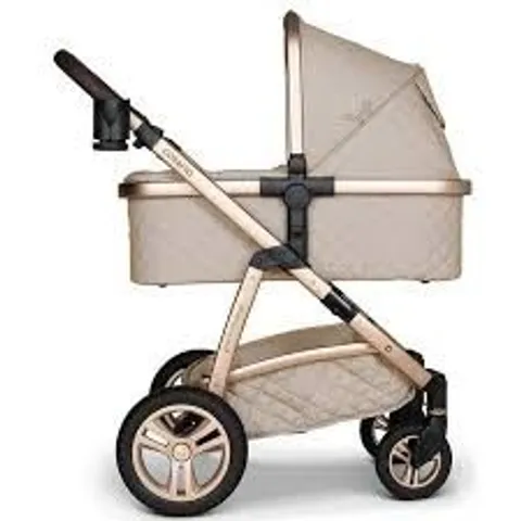BOXED COSATTO WOW 2 TRAVEL SYSTEM PRAM WITH CAR SEAT IN WHISPER (3 BOXES)