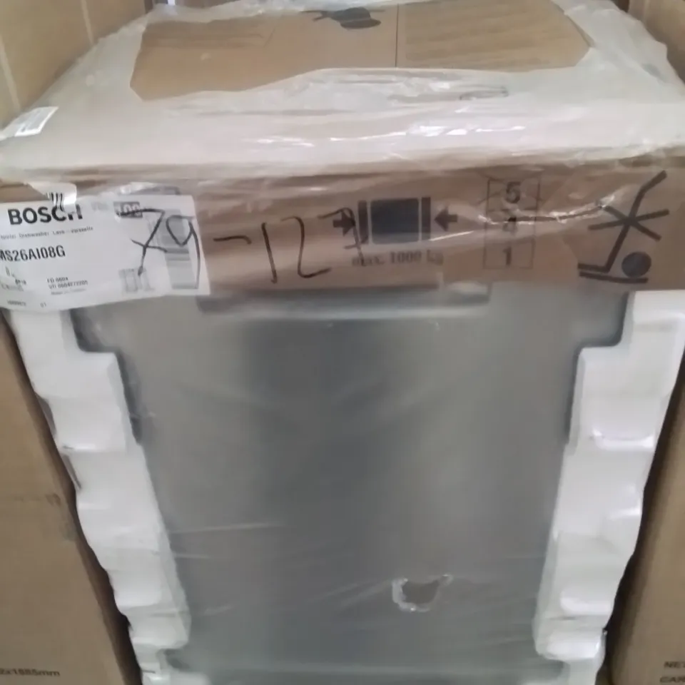 BAGGED SERIES 2 SMS26AI08G FULL SIZE, 12-PLACE SETTINGS DISHWASHER WITH EXTRA DRY - SILVER INOX - E RATED