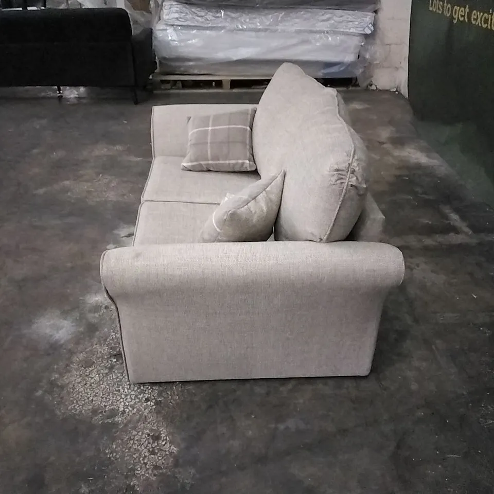 QUALITY DESIGNER ALSOP 2 SEATER FABRIC SOFA