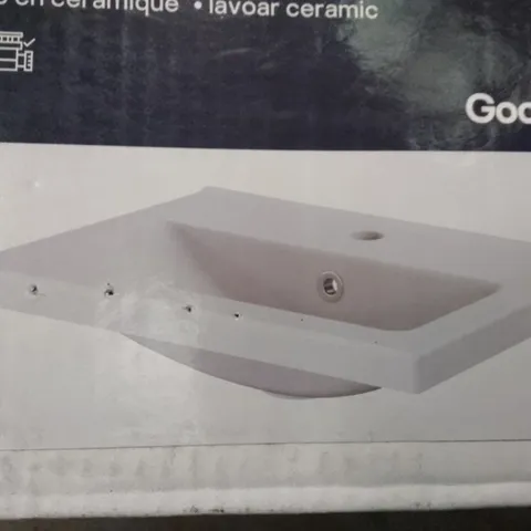 BOXED GOODHOME NIRA CERAMIC BASIN