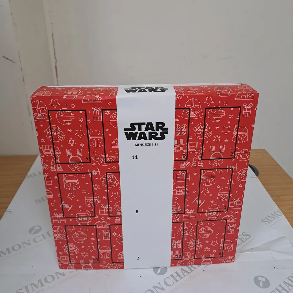 STAR WARS 12 PAIRS OF ANKLE SOCKS - SIZE 6-11