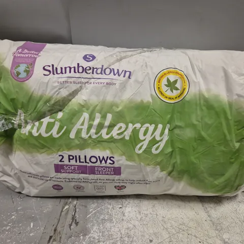 SLUMBERDOWN ANTI ALLERGY PILLOW SET