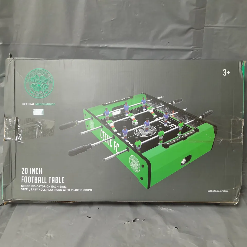 CELTIC FOOTBALL CLUB 20" FOOTBALL TABLE