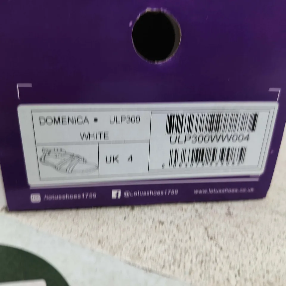 BOXED PAIR OF LOTUS WOMENS SANDALS - UK SIZE 4