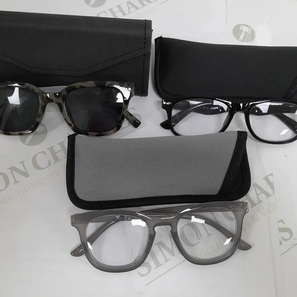 HUMMINGBIRD SUNGLASSE AND READING GLASSES 