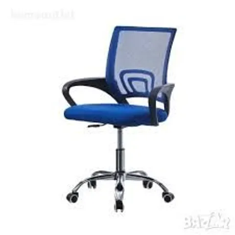 BOXED SHAUN MESH OFFICE CHAIR BLUE