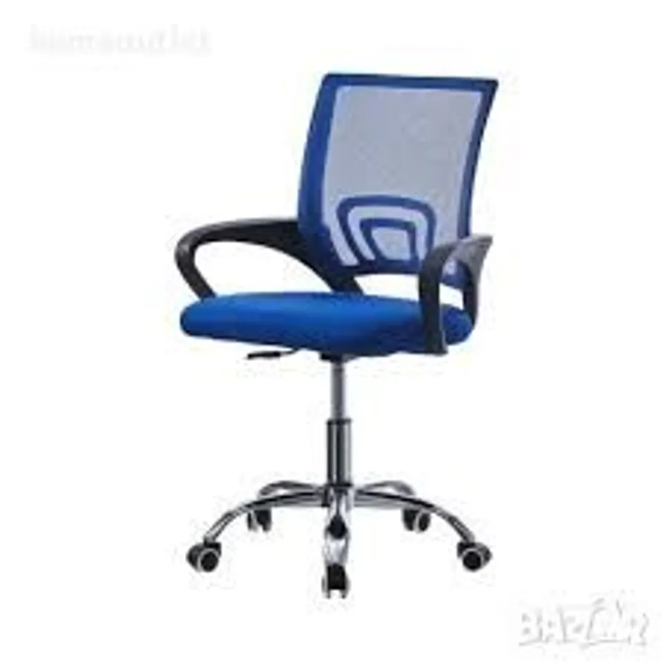 BOXED SHAUN MESH OFFICE CHAIR BLUE