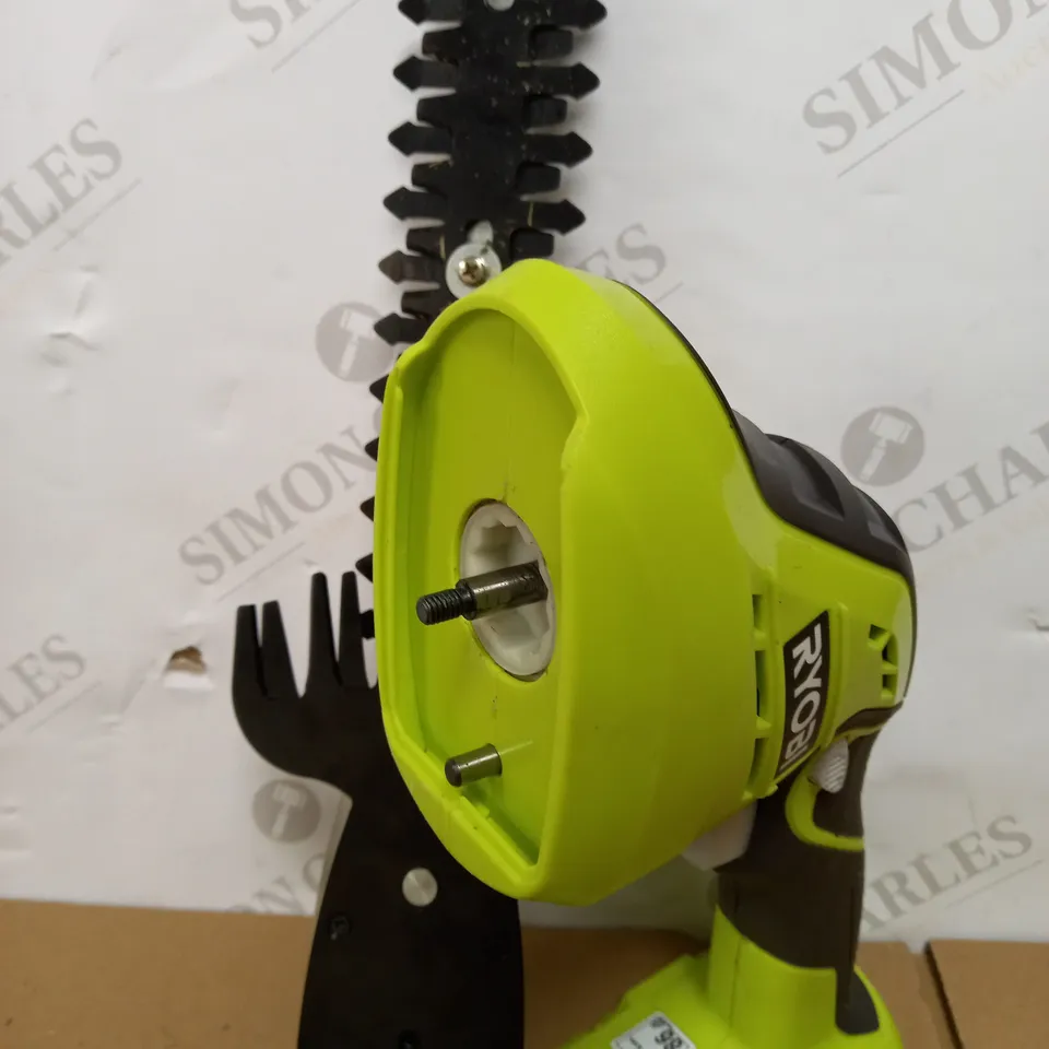 RYOBI 18V CORDLESS GRASS SHEAR AND SHRUBBER