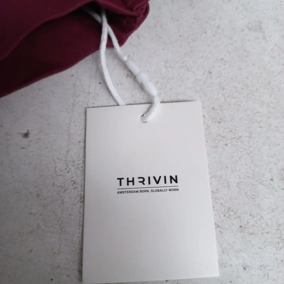 THRIVIN REGULAR FLARED LEGGINGS – MERLOT, SIZE S