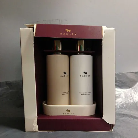 RADLEY HAND LOTION & HAND WASH 