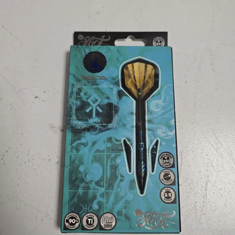 SHOT VOLTA DARTS – TUNGSTEN 90% BARREL, KOI CARBON SHAFTS, 25G