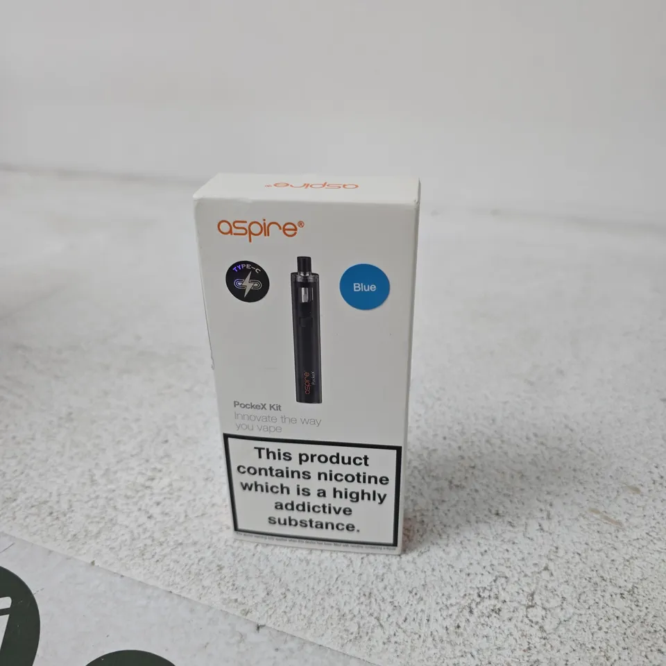 APPROXIMATELY 20 ASSORTED E-CIG PRODUCTS AND ACCESSORIES TO INCLUDE ASPIRE AND VAPORESSO