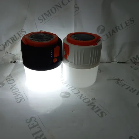SET OF 2 CAMPING LIGHTS 