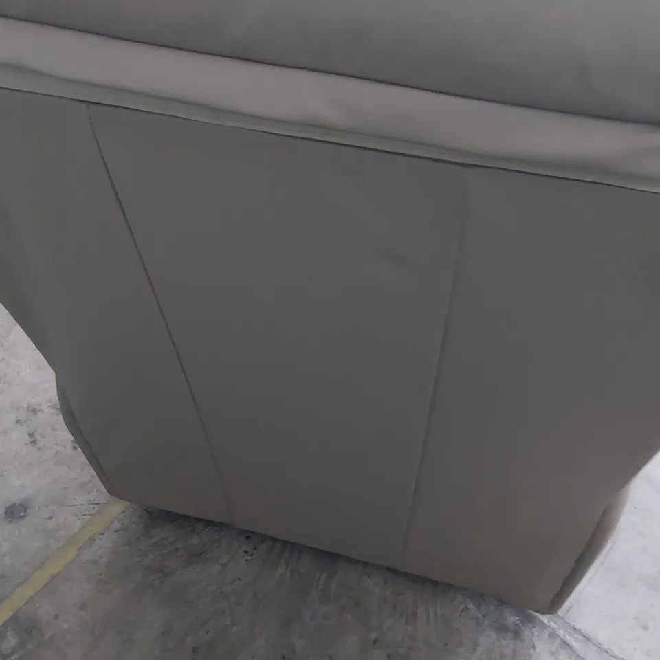 QUALITY BRITISH DESIGNER G PLAN NEWBURY EASY CHAIR OXFORD MUSHROOM LEATHER 