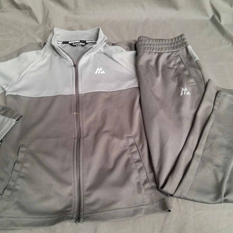 MONTIREX KIDS GREY TRACKSUIT - 10/11 YRS