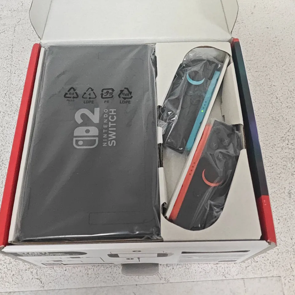 BOXED NINTENDO SWITCH 2 HANDHELD GAMING CONSOLE WITH ACCESSORIES