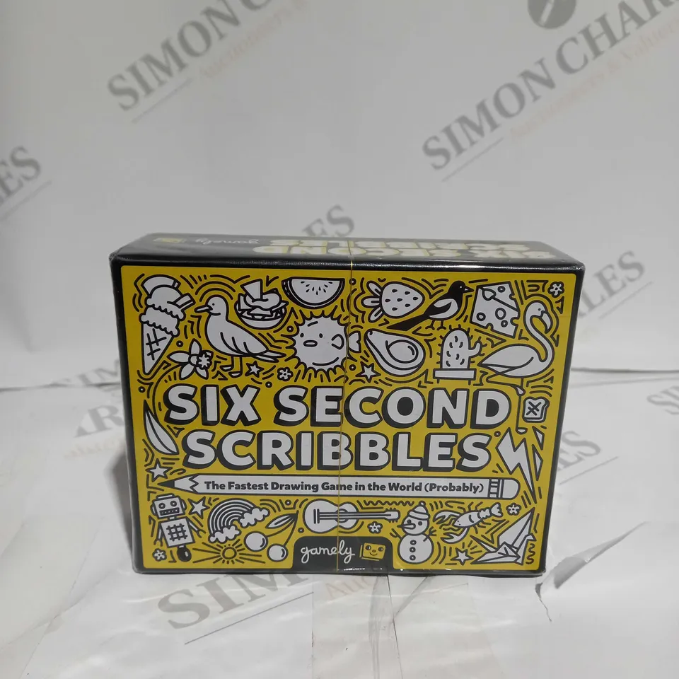 SIX SECOND SCRIBBLES: THE FRANTICALLY FUN DRAWING GAME