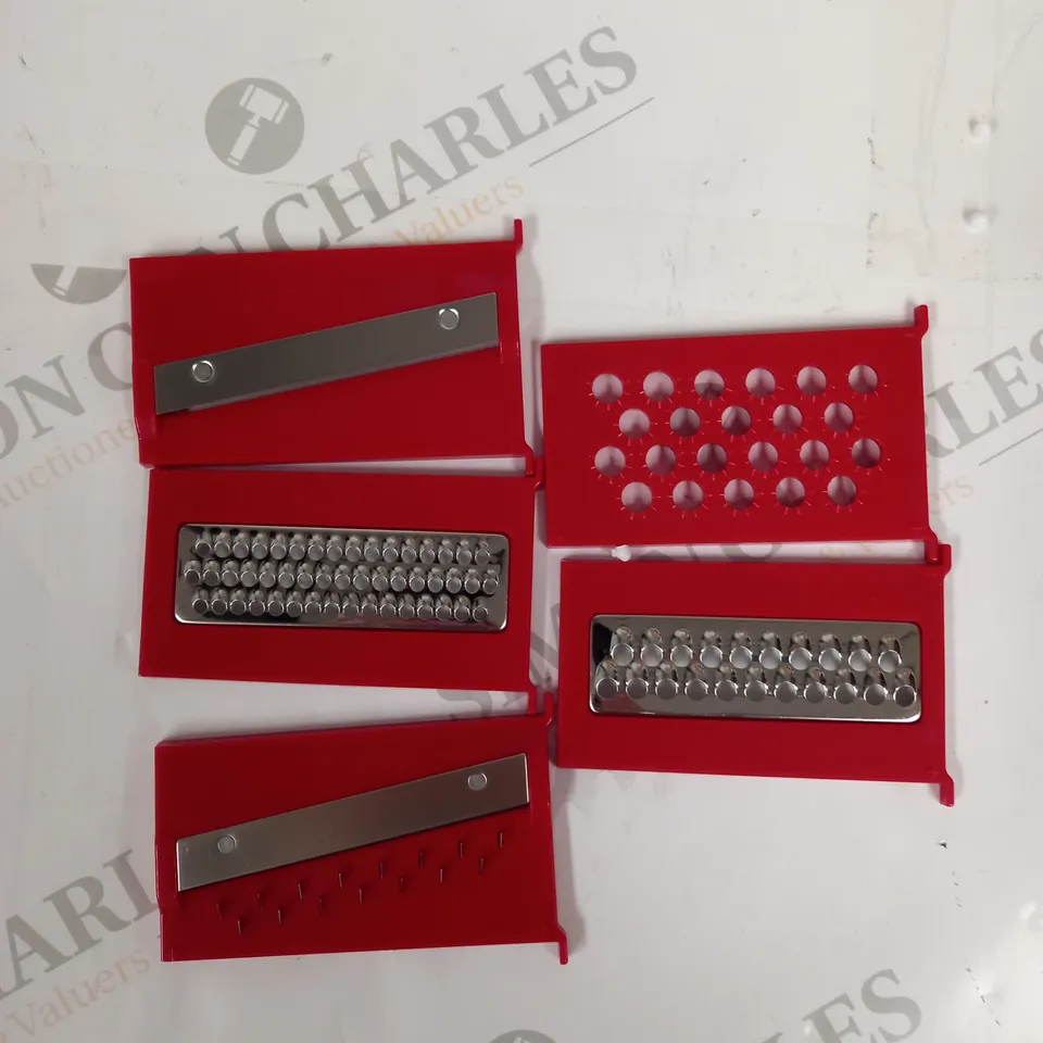 COOK'S ESSENTIALS CHOPPER 8 SLICE & DICE BLADES