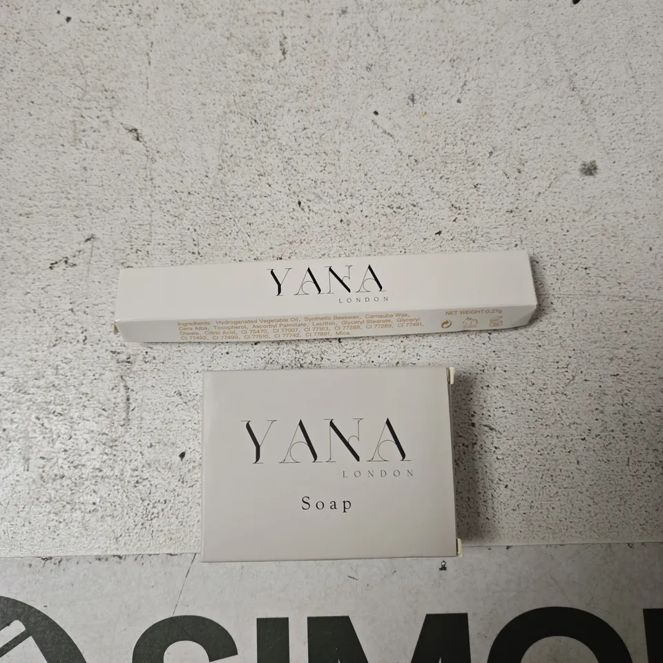 YANA LONDON SOAP & LIPLINER – SET OF 2 BOXES
