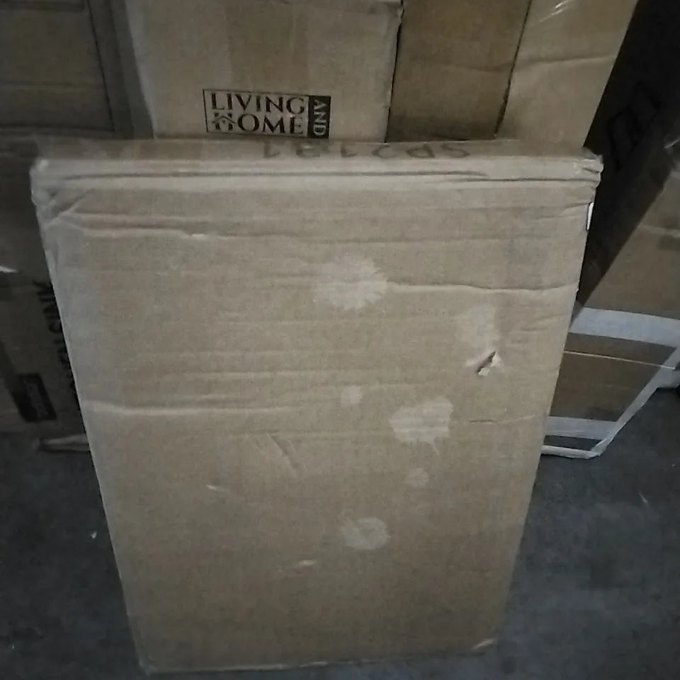 BOXED BEDSIDE TABLE SP2131 WHITE