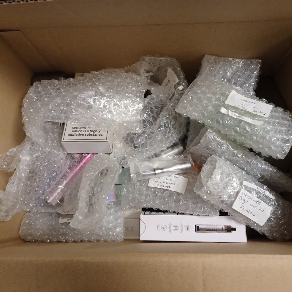 APPROXIMATELY 20 VAPES & E-CIGARETTES TO INCLUDE VAPORESSO TARGET 100, URSNANO POD KIT, ASPIRE GOTEK, ETC