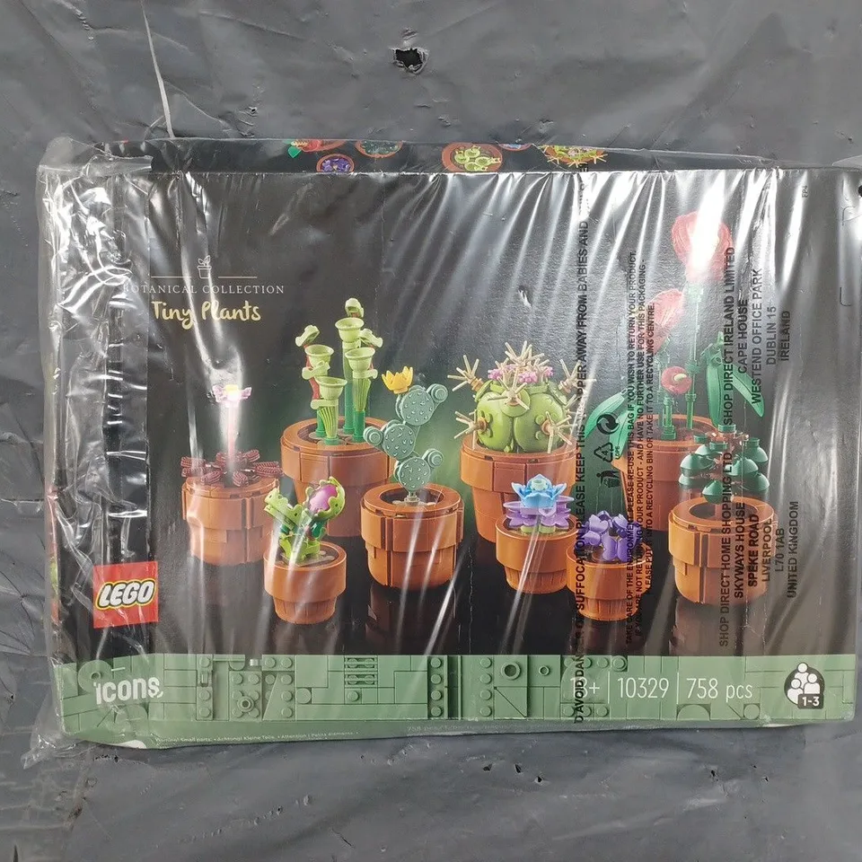 BOXED LEGO ICONS BOTANICALS TINY PLANTS 10329 RRP £44.99