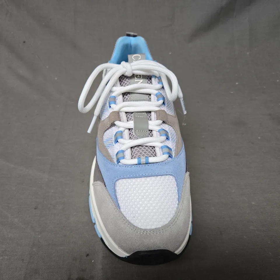 PAIR OF CLEENS SHOES IN BLUE/WHITE/GREY UK SIZE 9.5