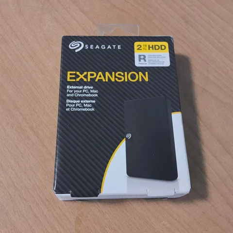 BOXED SEAGATE EXPANSION 2TB EXTERNAL DRIVE - STKM2000400