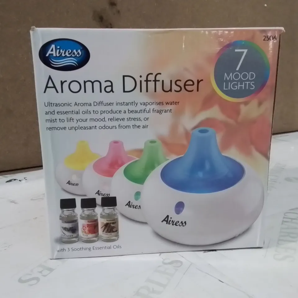 BOXED AIRESS 7 MOOD LIGHTS AROMA DIFFUSER 