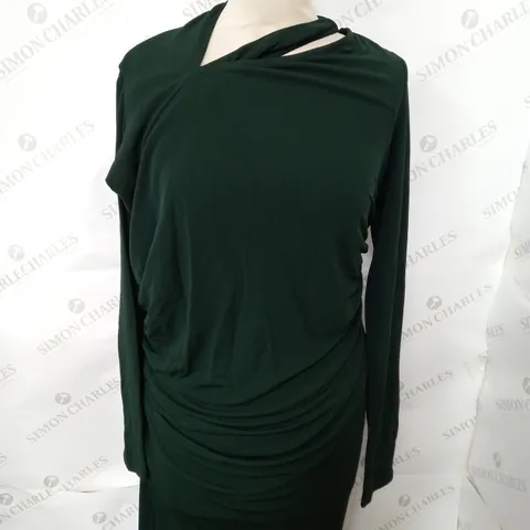 REISS DELPHINE JERSEY CUT OUT DRESS SIZE 12