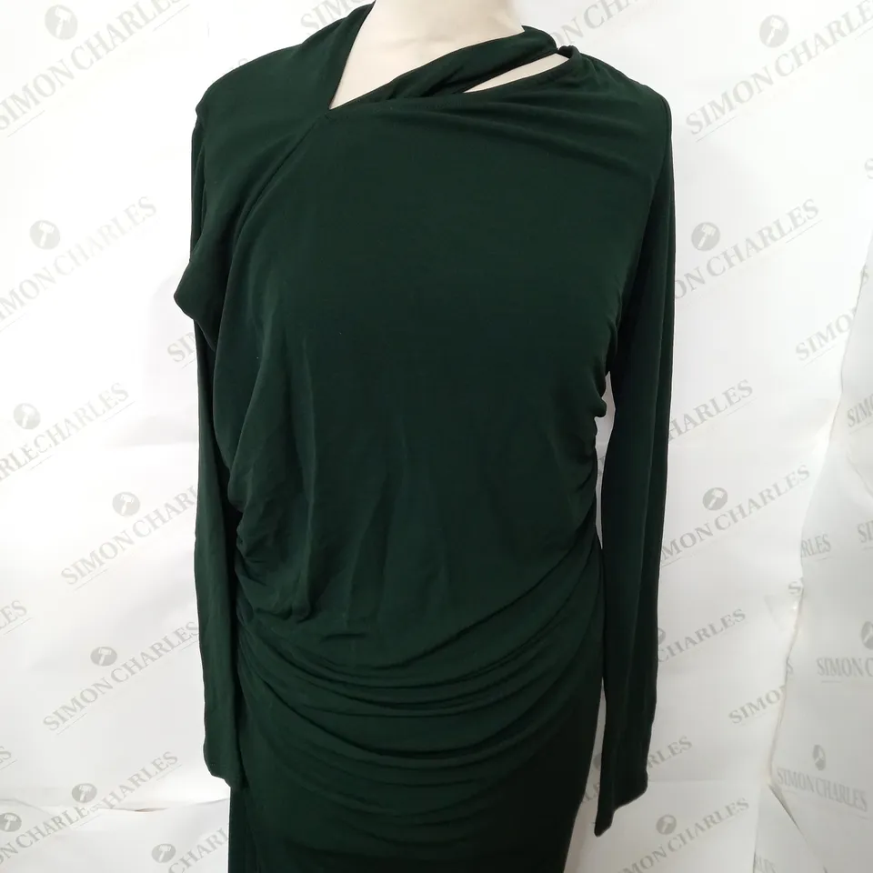 REISS DELPHINE JERSEY CUT OUT DRESS SIZE 12