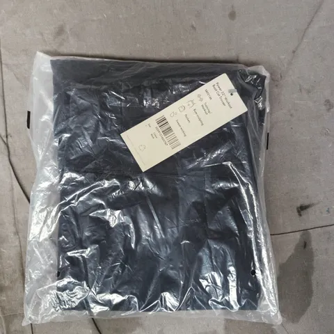 BAGGED SWEATY BETTY POWER 32" WORKOUT BOOT CUT TROUSERS IN BLACK SIZE LARGE