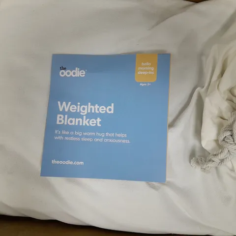 BOXED OODIE WEIGHTED BLANKET